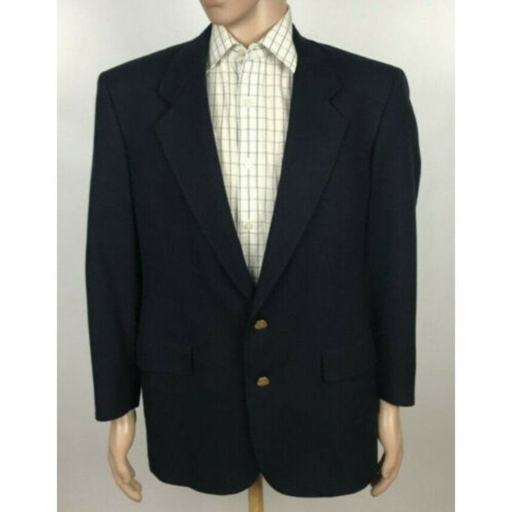 Hart Schaffner Marx Gold Trumpeter Sport Blazer  Sz 40R - Picture 2 of 8